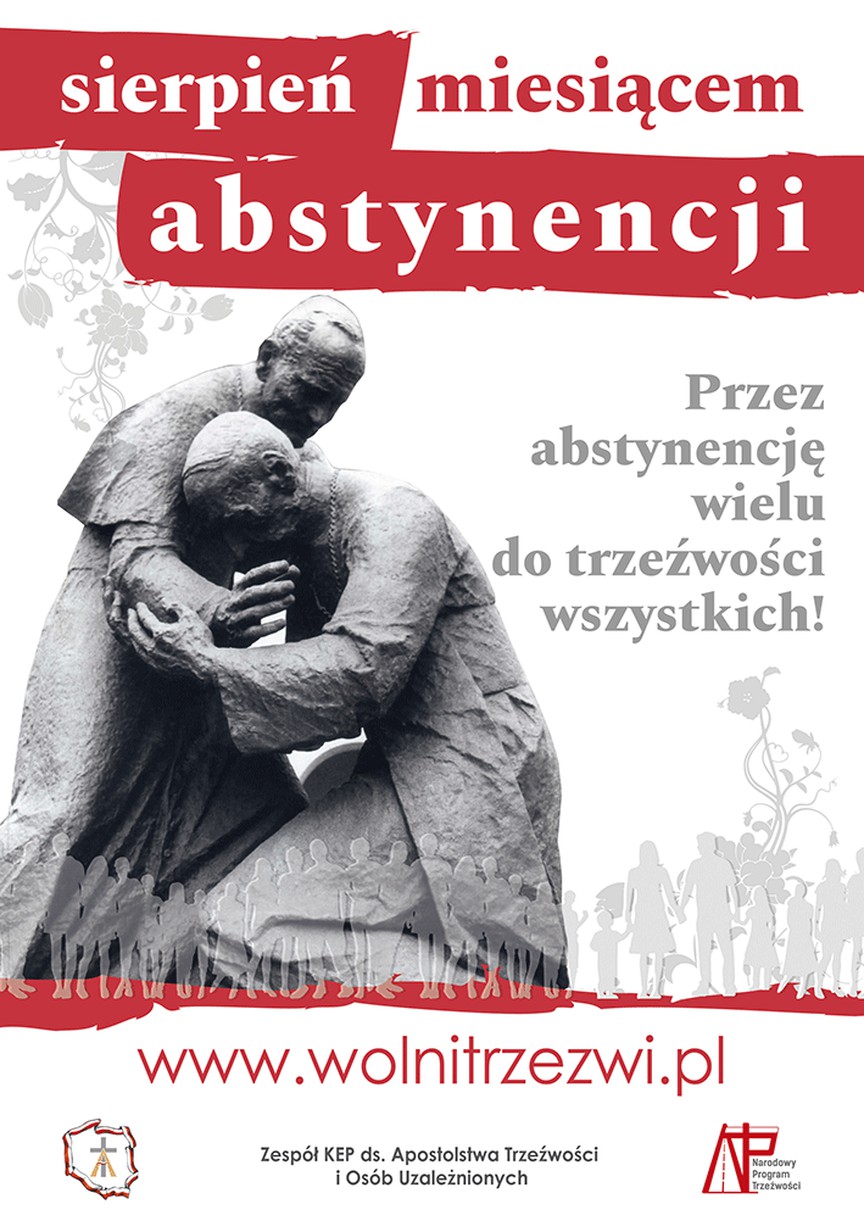 Apel Zespołu KEP na sierpień - miesiąc abstynencji 2021